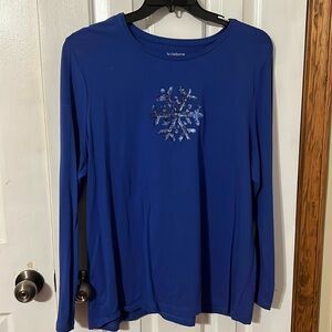 Liz Claiborne cotton long sleeve NWithout T
